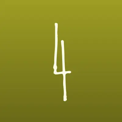 4 комнаты, студия мебели, лого-визитка