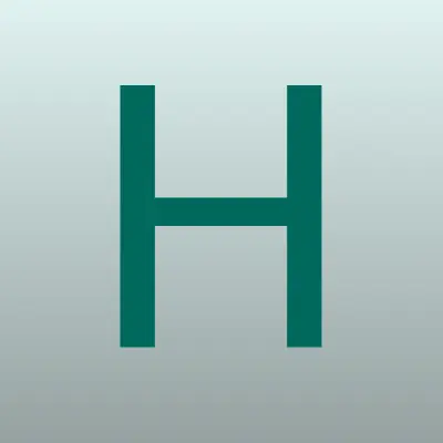 H & M, сеть магазинов одежды, лого-визитка