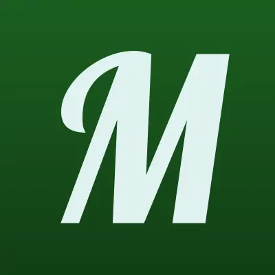 Магнит Семейный, сеть гипермаркетов, лого-визитка