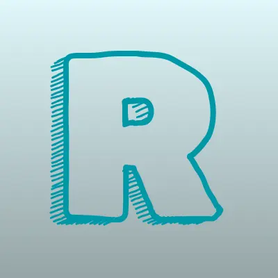 R90, интернет-магазин автозапчастей, лого-визитка