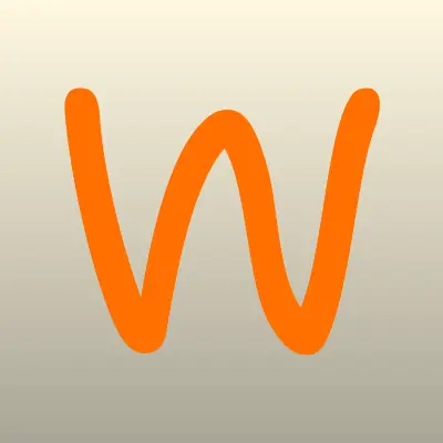 Wazzup dance studio, лого-визитка